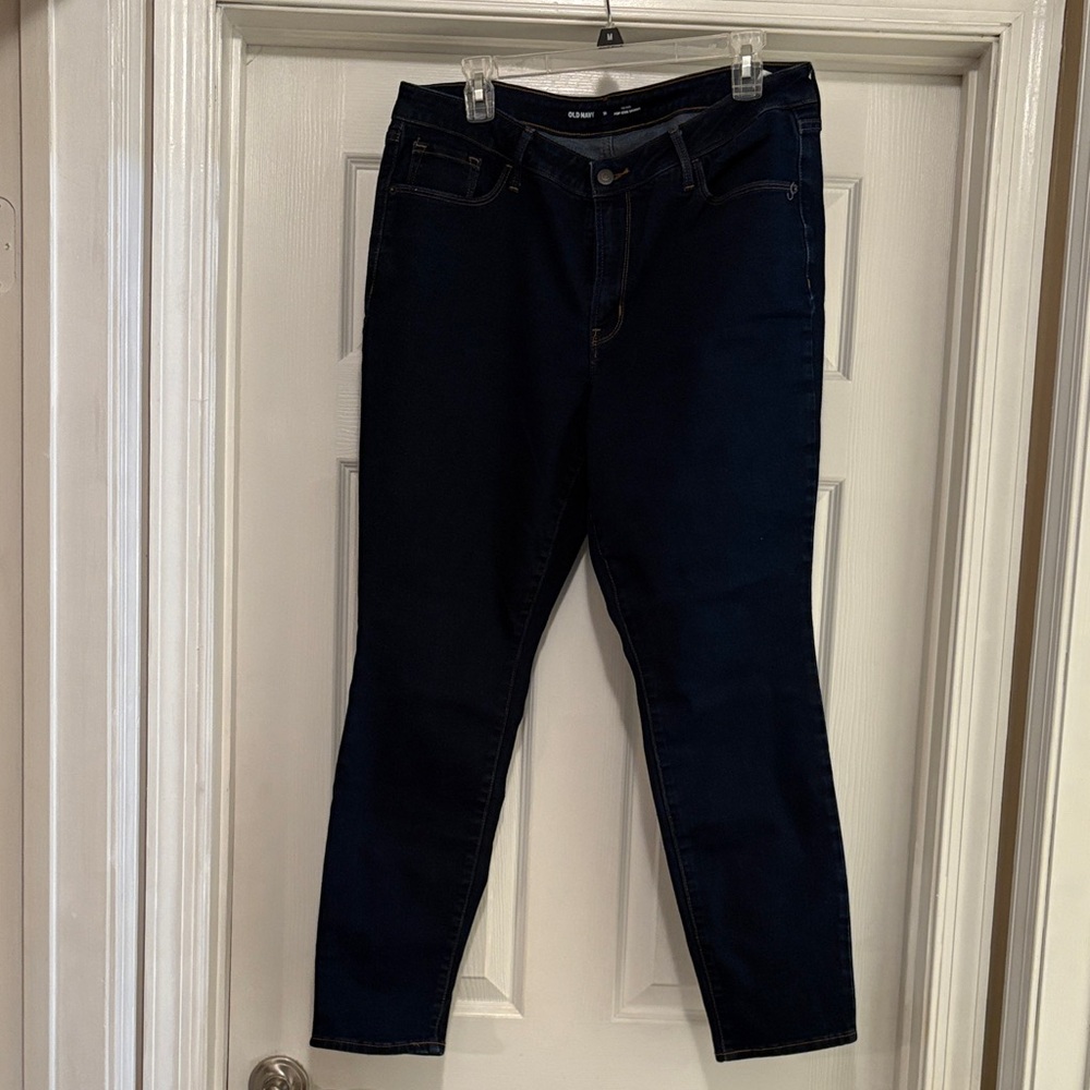 Old Navy Women's Deep Indigo Skinny Jeans